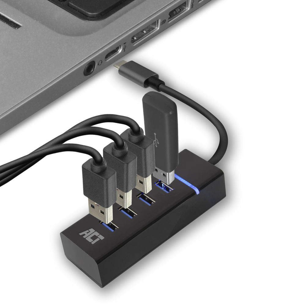 ACT USB-C hub 3.0 4 port, USB-A – image 7