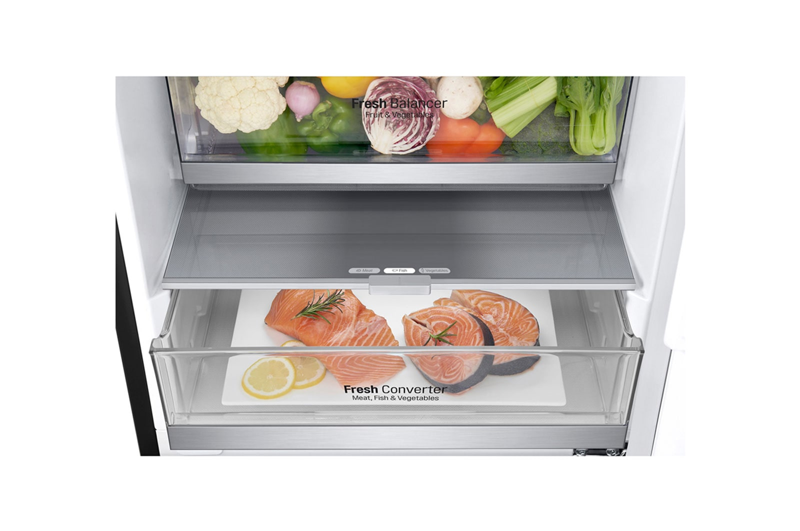 LG GBB72MCDDN fridge-freezer Freestanding – image 7