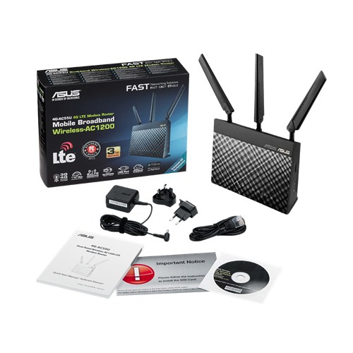 ASUS 4G-AC55U wireless router Gigabit Ethernet Dual-band (2.4 GHz – image 5