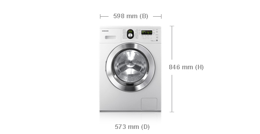 Samsung WF8614FEC/XEN washing machine Front-load – image 2