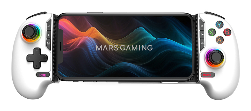 Mars Gaming MGPXPRO White Bluetooth/USB Gamepad Analogue / Digital Android, PC, PlayStation 4, Nintendo Switch 2 – image 3