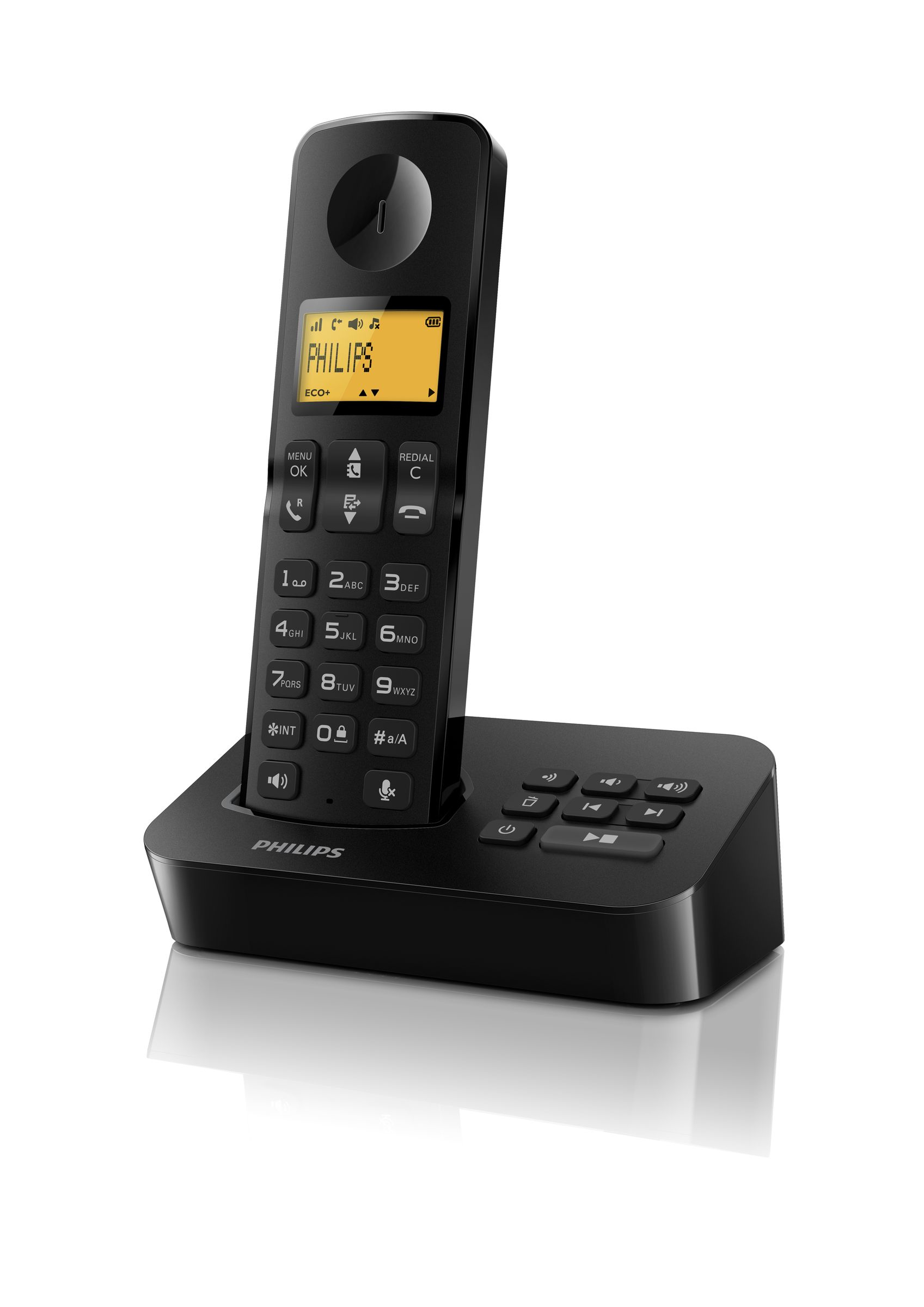 Philips B1851B/38 telephone DECT telephone Caller ID Black – image 2