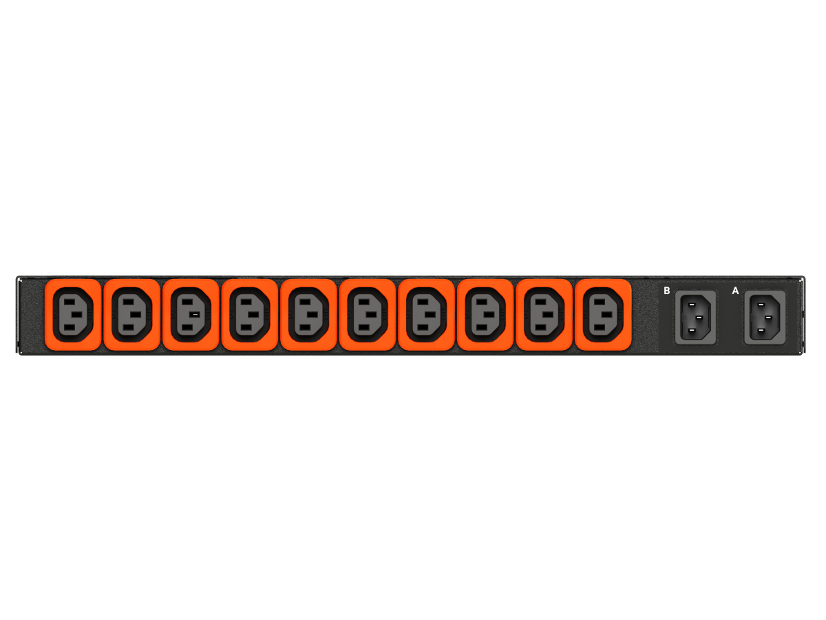 Vertiv Geist AU03E1R0-10L137-1C14C14A900-D power distribution unit (PDU) 10 AC outlet(s) 0U Black – image 2