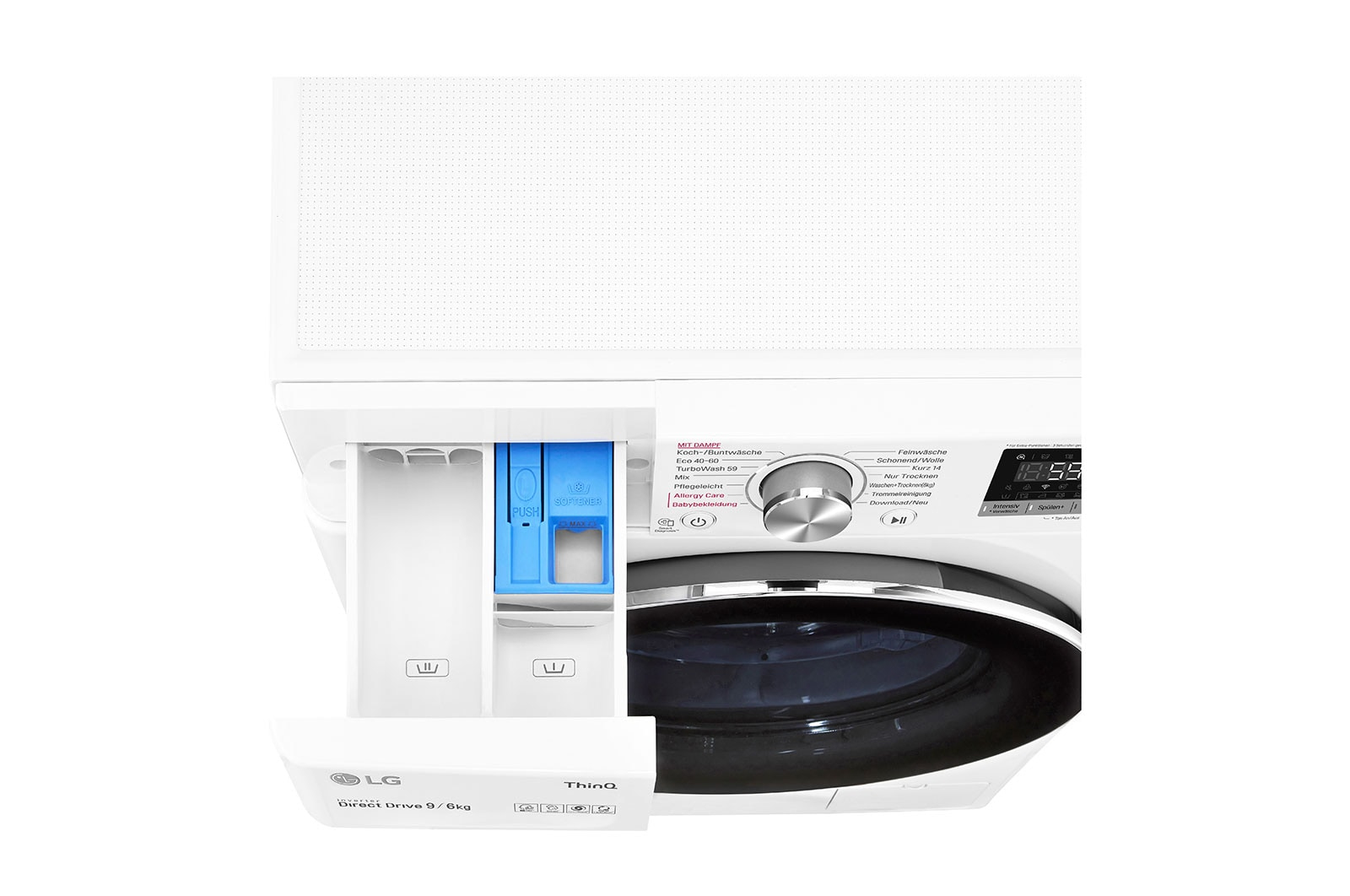LG V5WD961 washer dryer Freestanding Front-load White – image 6