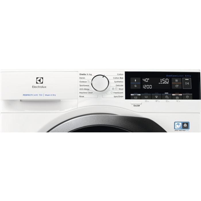 Electrolux EW7W368S washer dryer Freestanding Front-load White – image 2