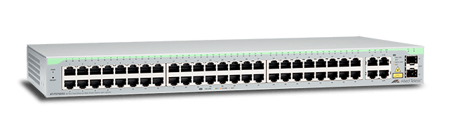 Allied Telesis FS750/52 Managed Fast Ethernet (10/100) 1U Grey