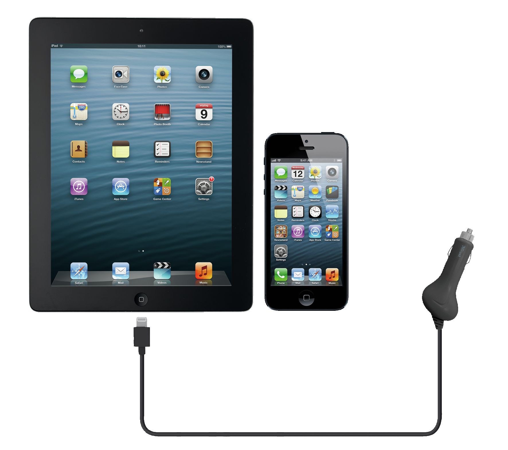 Trust Car Charger with Lightning cable – image 3
