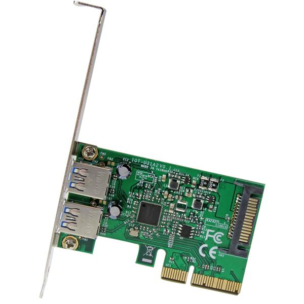 StarTech.com 2-Port USB 3.1 (10Gbps) Card - 2x USB-A - PCIe – image 2