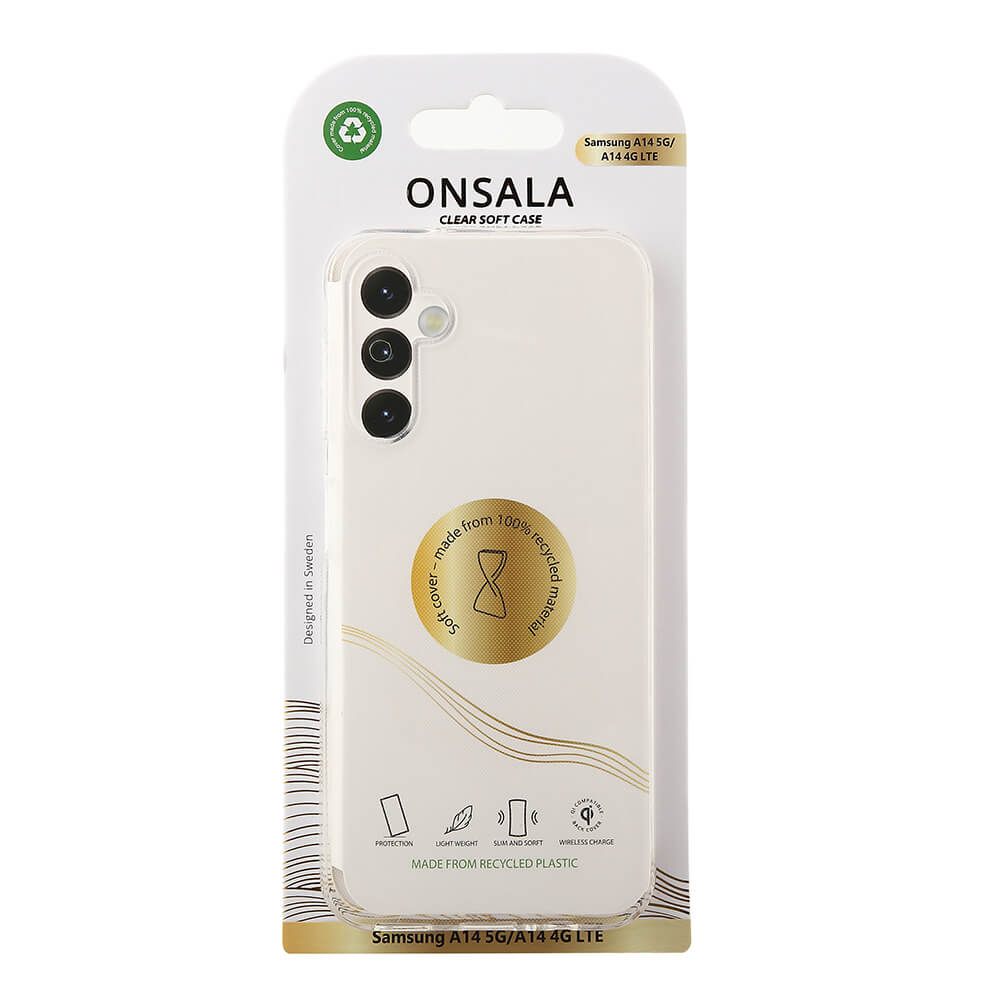 Onsala Phone Case Recycled TPU Transparent - Samsung Galaxy A14 – image 2