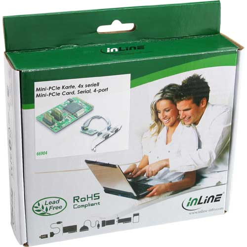InLine 66904 interface cards/adapter Internal Serial – image 3