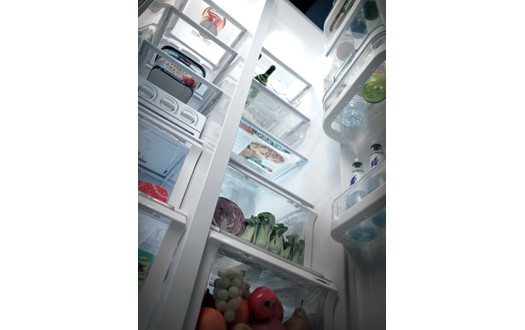 Samsung RS20BRPS side-by-side refrigerator Freestanding Silver – image 4