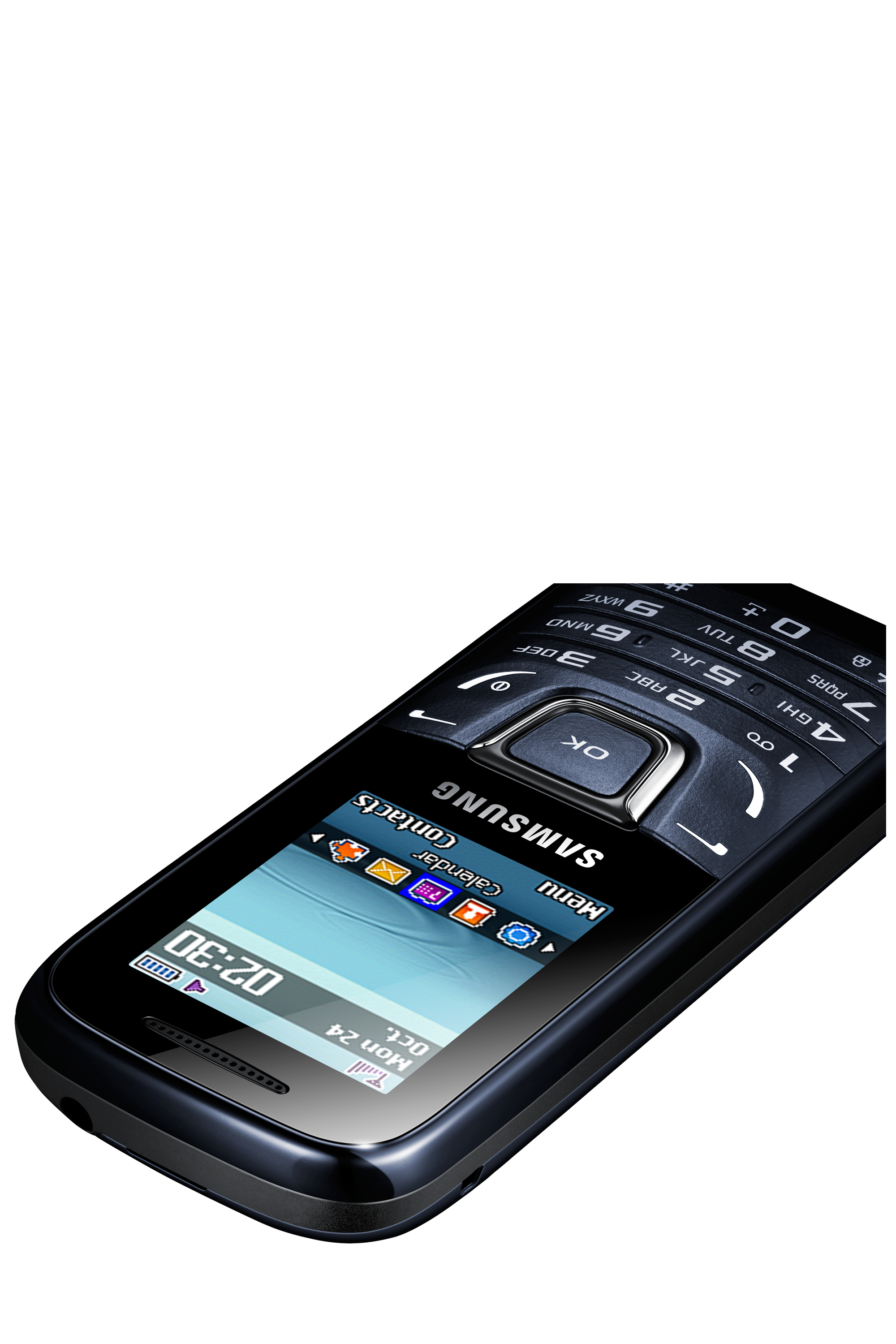 Samsung E1280 4.5 cm (1.77") 75.4 g Black, Blue – image 8
