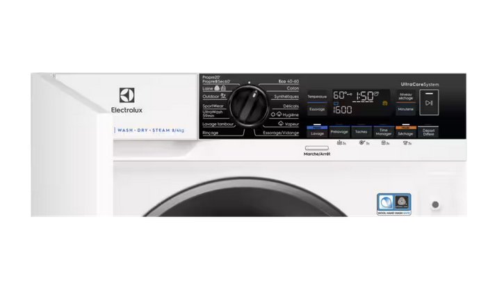 Electrolux EW8W3816BI washer dryer Built-in Front-load White – image 2