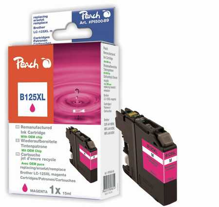Peach PI500-89 ink cartridge 1 pc(s) High (XL) Yield Magenta