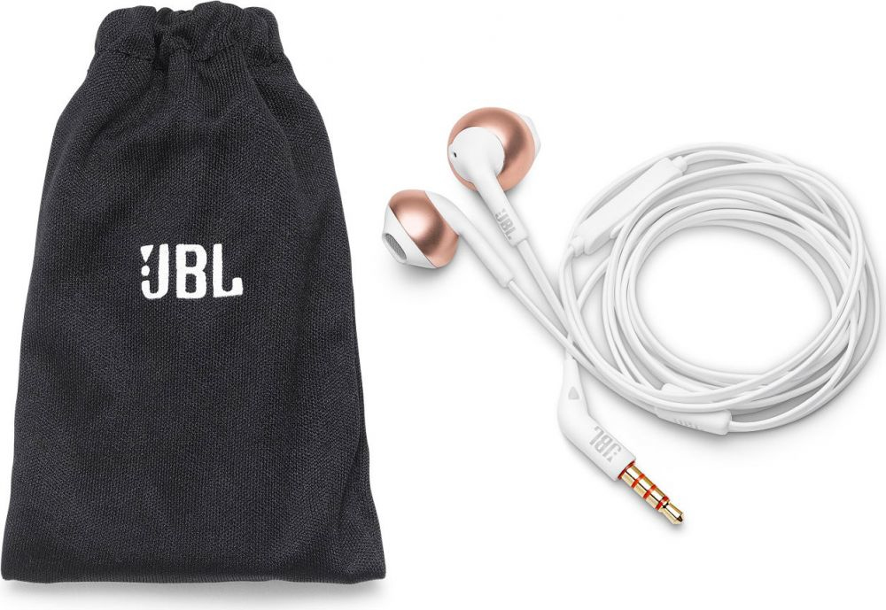 JBL T205 Headset Wired In-ear Calls/Music Rose gold – image 5