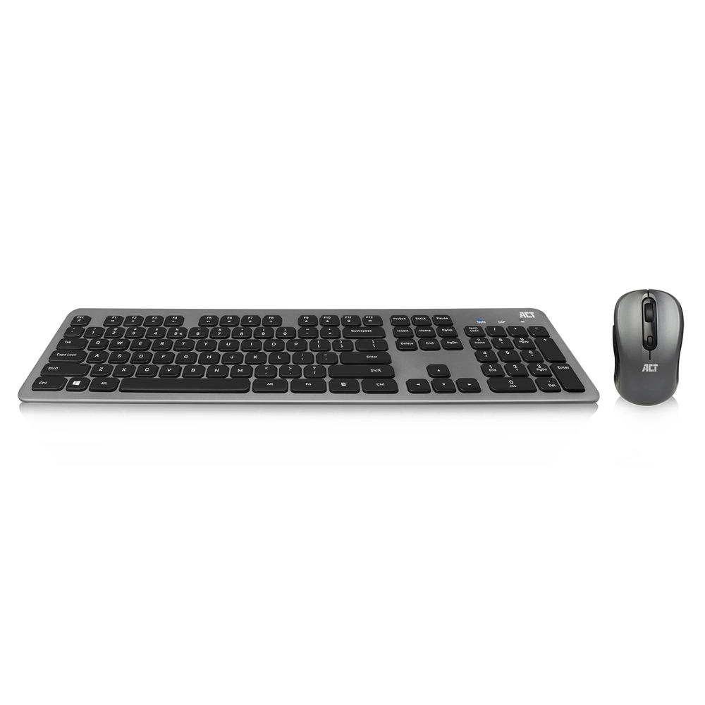 ACT Wireless Keyboard and Mouse set, USB-C/USB-A combi receiver (Qwerty/US layout) – image 1