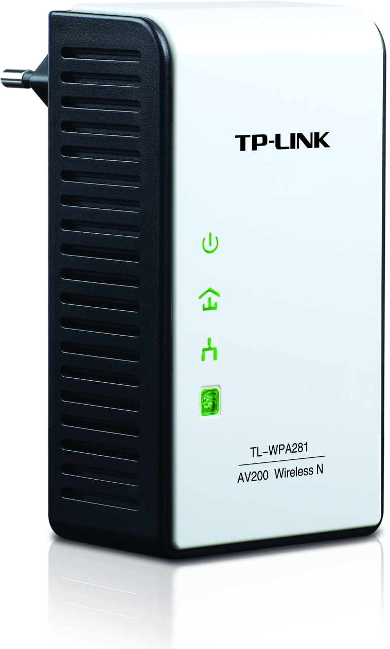 TP-Link TL-WPA281 PowerLine network adapter 300 Mbit/s Ethernet LAN Wi-Fi White 1 pc(s) – image 1