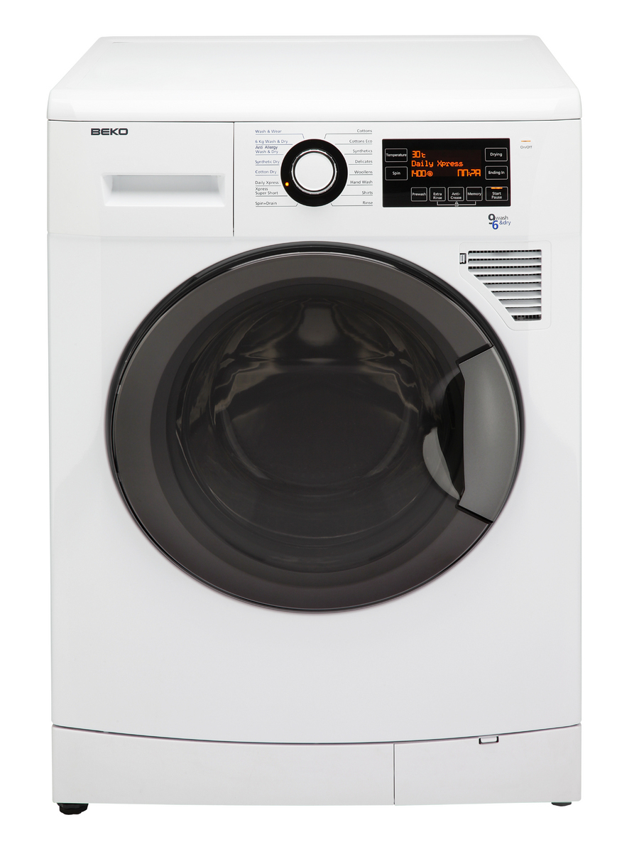 Beko WDA91440W washer dryer Freestanding Front-load White – image 2