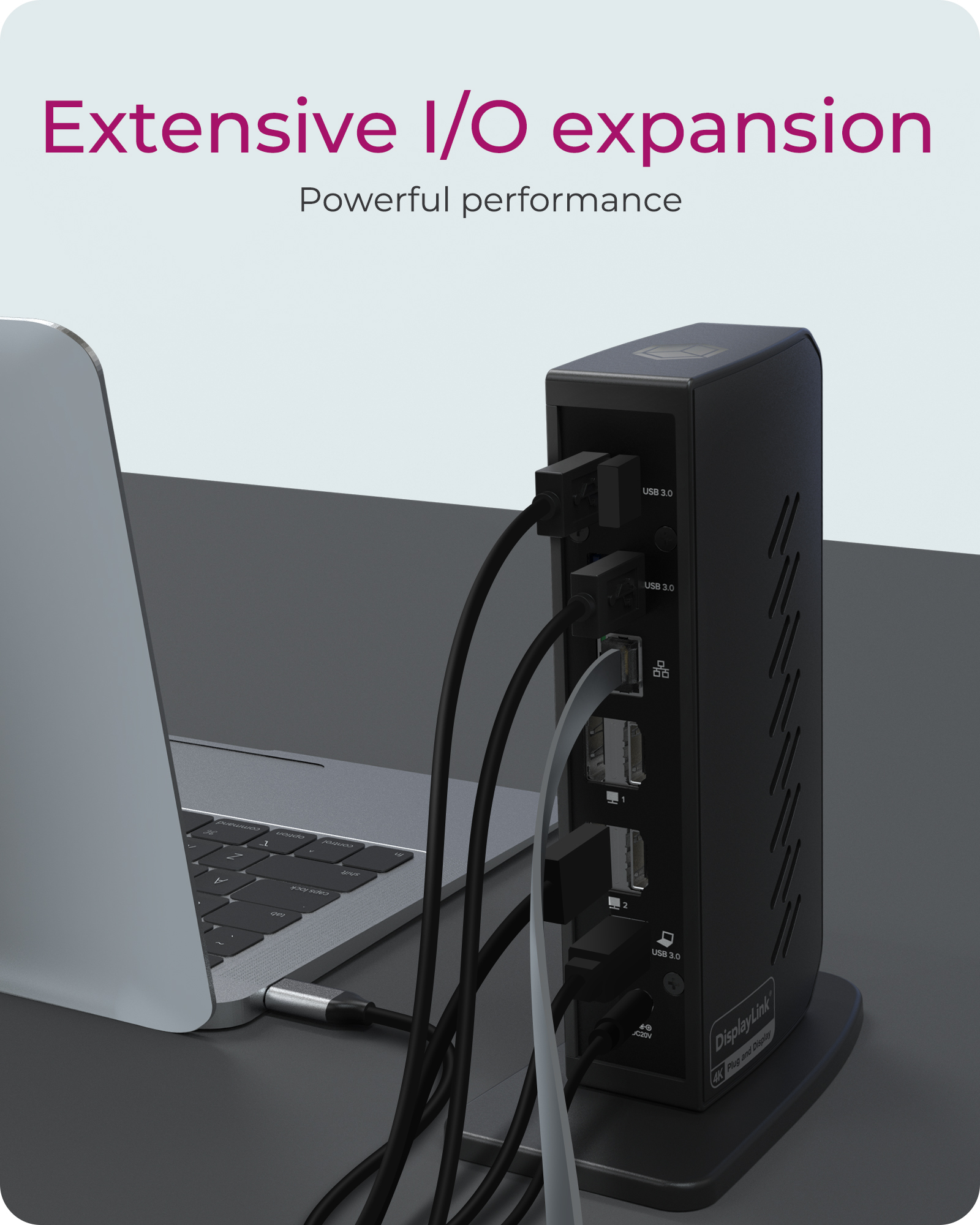 ICY BOX IB-DK2252AC Wired USB 3.2 Gen 1 (3.1 Gen 1) Type-C Black – image 4