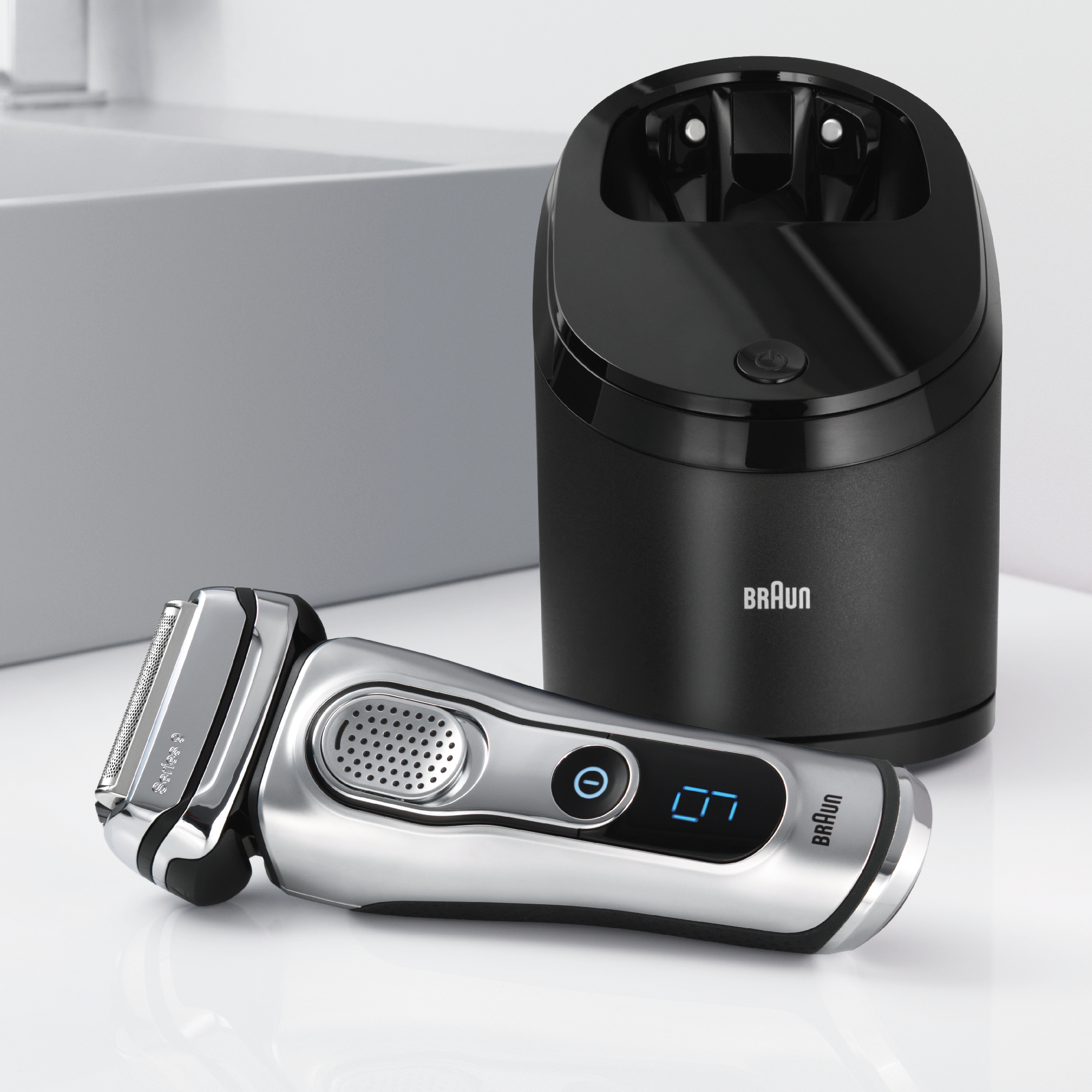 Braun 9090cc Foil shaver Silver – image 9