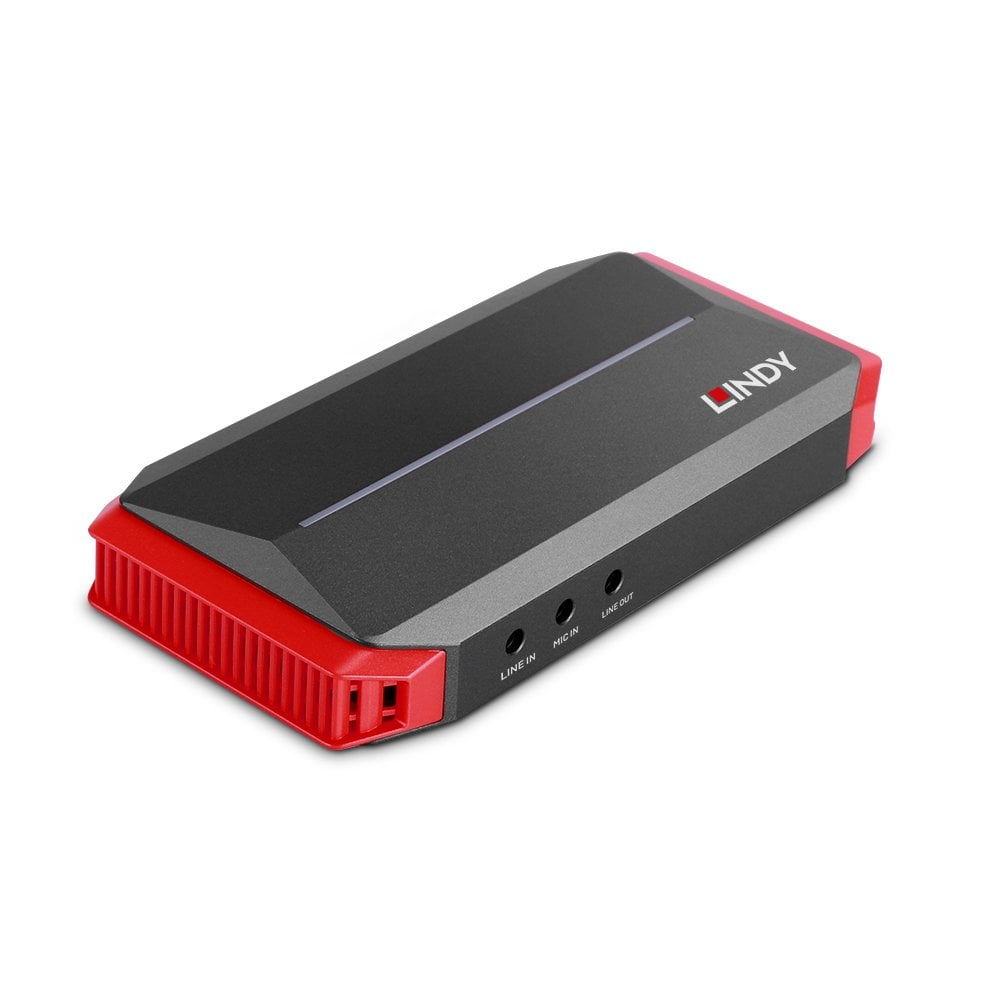 Lindy 43377 videoupptagningsenheter HDMI/USB 3.2 Gen 1 (3.1 Gen 1)