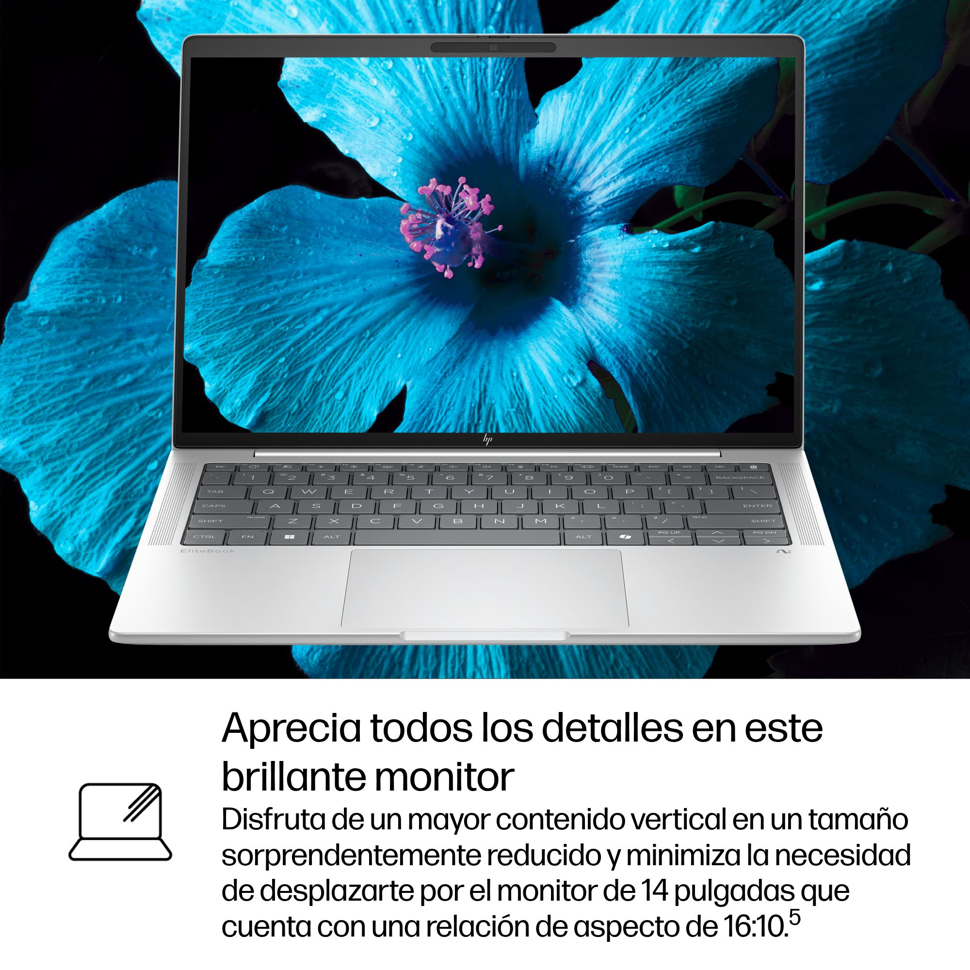 Portátil - HP Elitebook X G1i AI Profesional, 14 " WUXGA, Intel® Core™ Ultra 5 226V, 16GB RAM, 512GB SSD, Arc™ GPU, Windows 11 Pro - imagen 13