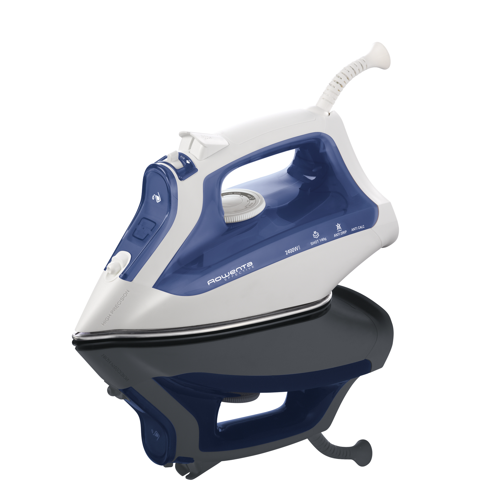 Rowenta DW2130 Dry & Steam iron Stainless Steel soleplate – image 3
