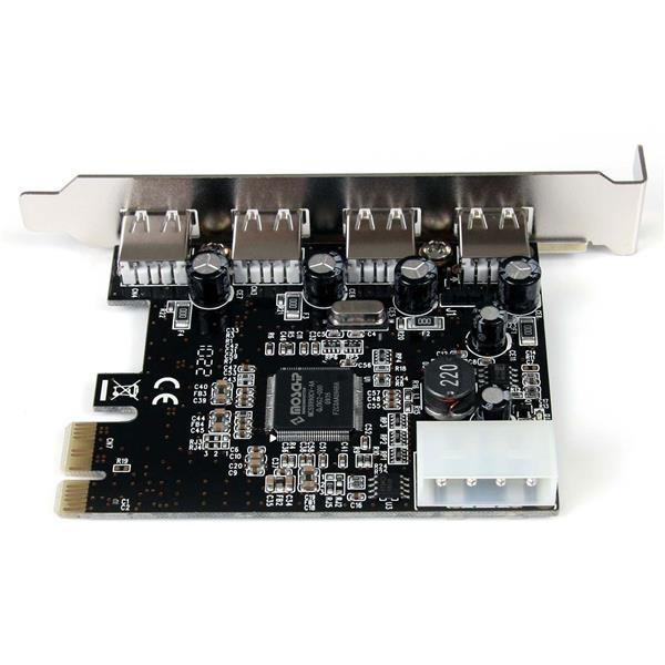 StarTech.com 4 Independent Port PCI Express USB 2.0 Adapter Card – image 4
