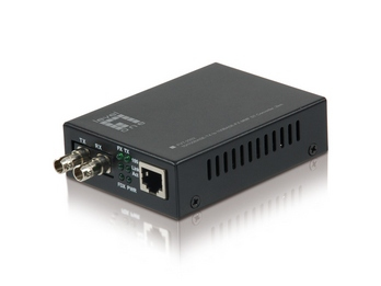 LevelOne 10/100BASE-TX to 100BASE-FX MMF ST Converter, 2km – image 2