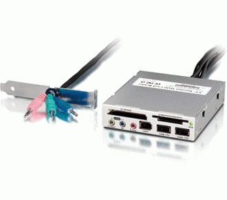 Equip USB 2.0 Frontpanel 3.5" + Card Reader 30plus – image 2