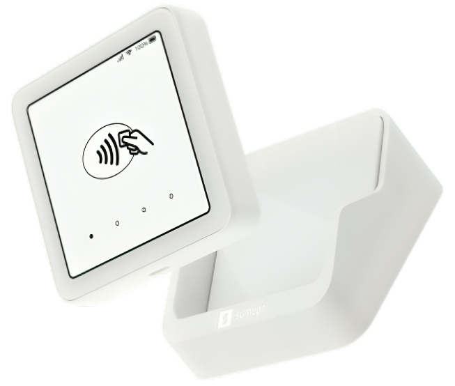 SumUp Solo smart card reader Battery Wi-Fi White – image 2