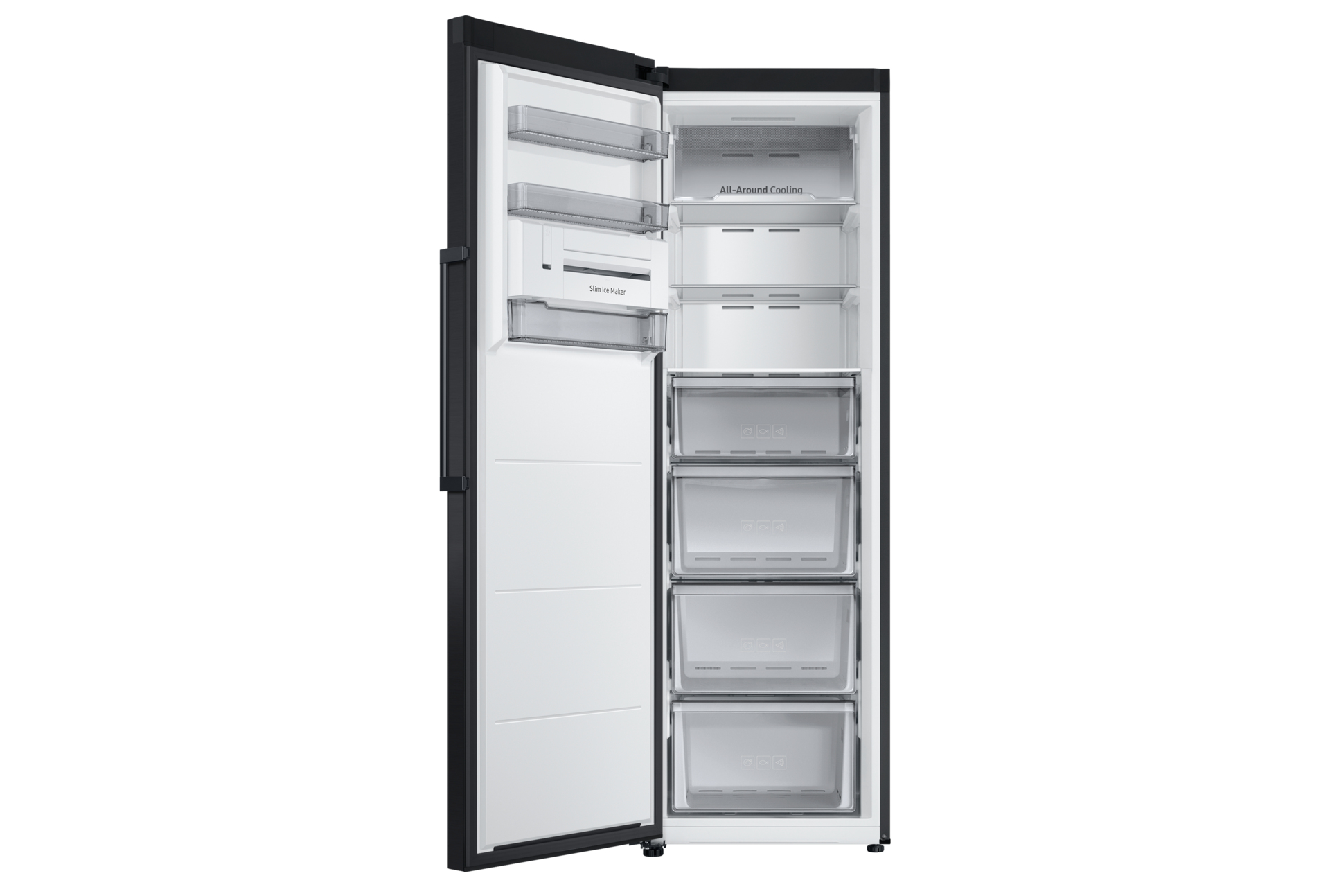 Samsung RR7000 RZ32C7BDEBN/EU Tall One Door Freezer with All-around Cooling - New Empire Black – image 2