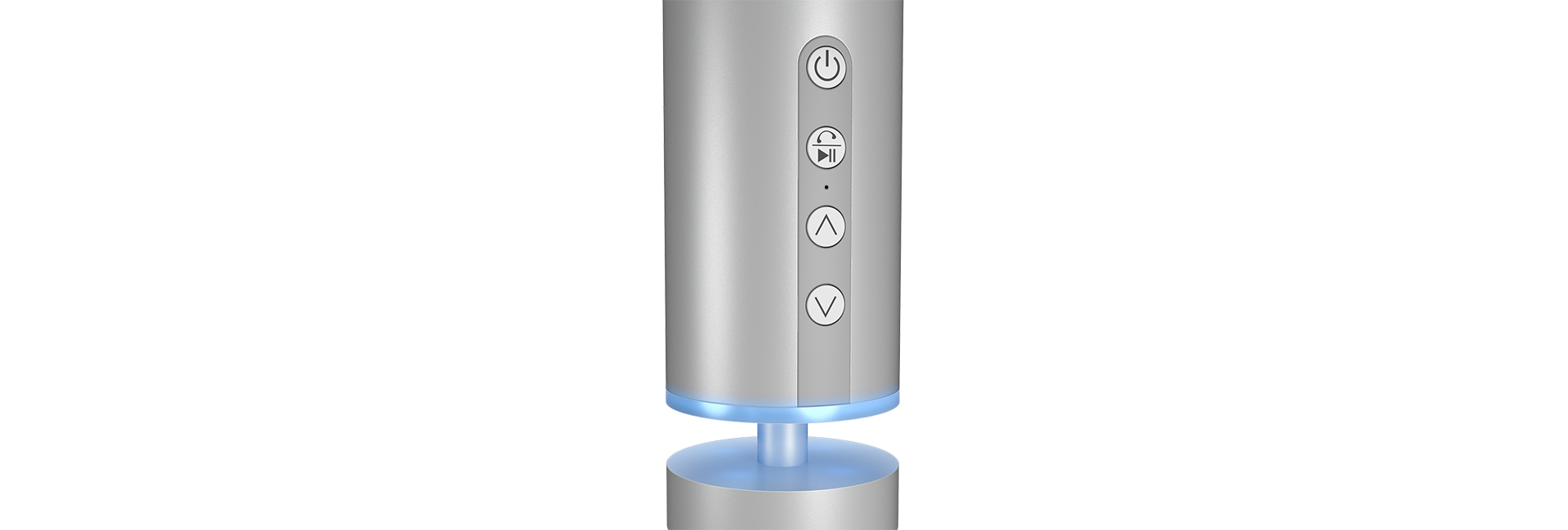 ICY BOX IB-SP202-BT Stereo portable speaker Silver – image 4