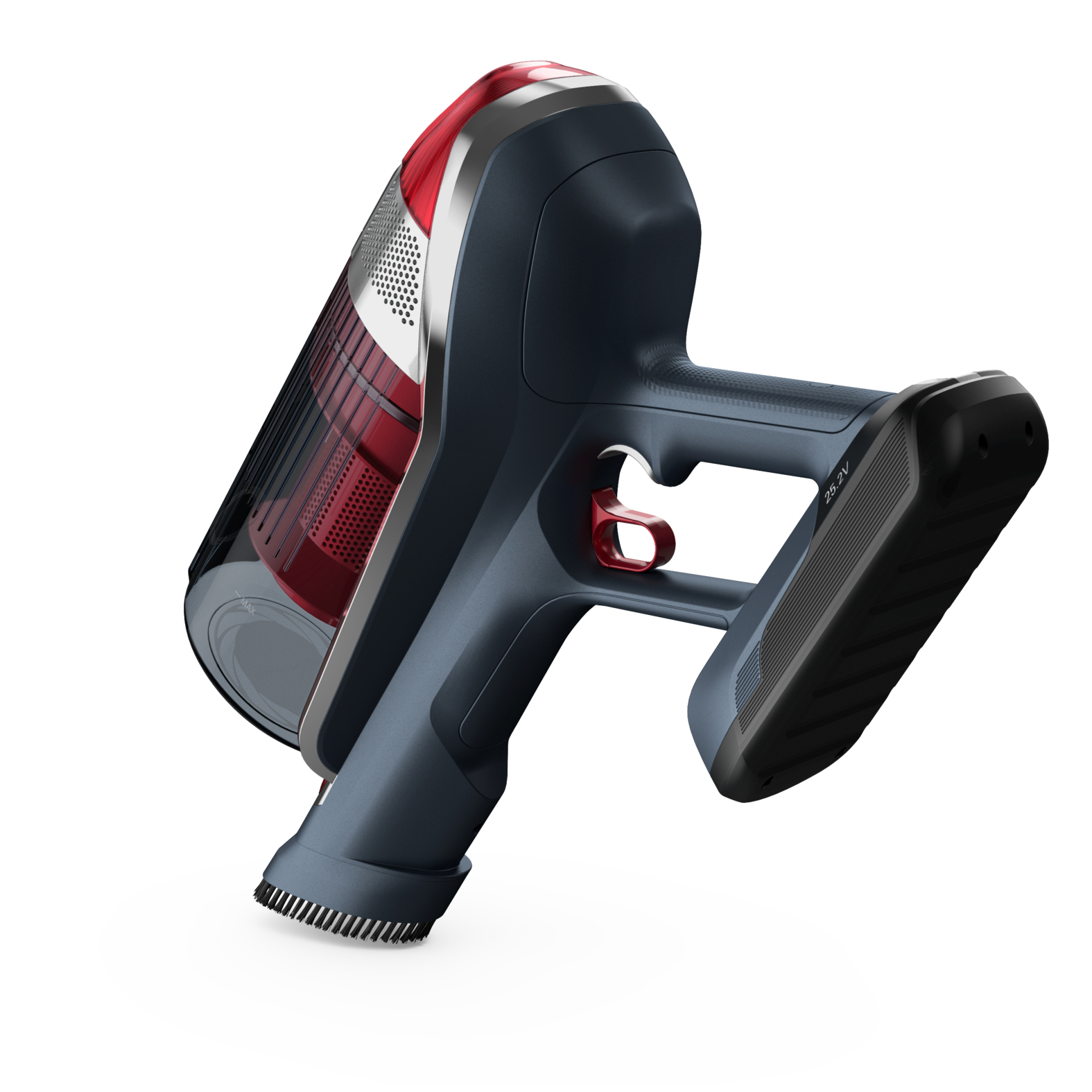 Rowenta X-Force RH9877 2-in-1 stick vacuum Battery Dry Bagless Grey, Red – image 6