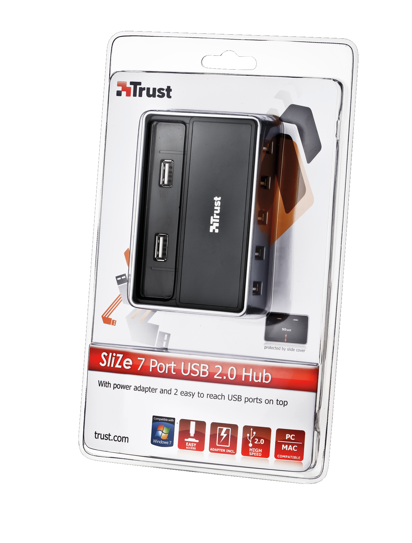 Trust SliZe 7-Port USB 2.0 Hub – image 3