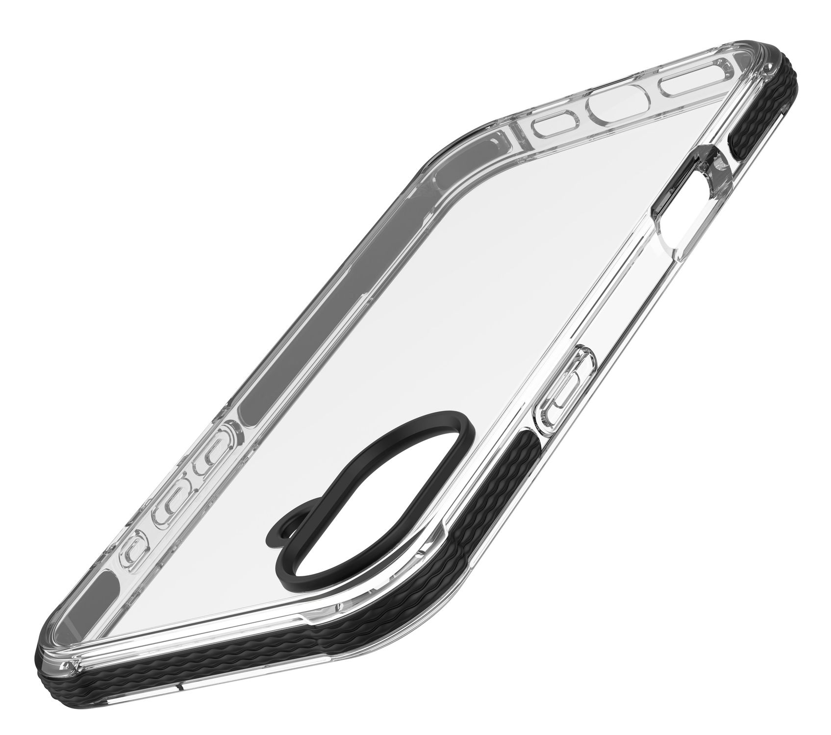 Cellular Line - Carcasa ultraprotectora flexible Cellularline Tetra para iPhone 16 transparente.