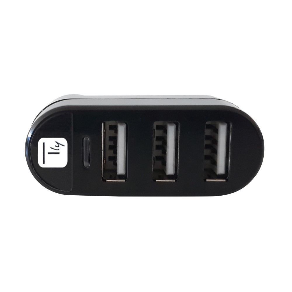 Techly IUSB2-HUB3-ROTB interface hub USB 2.0 480 Mbit/s Black – image 9