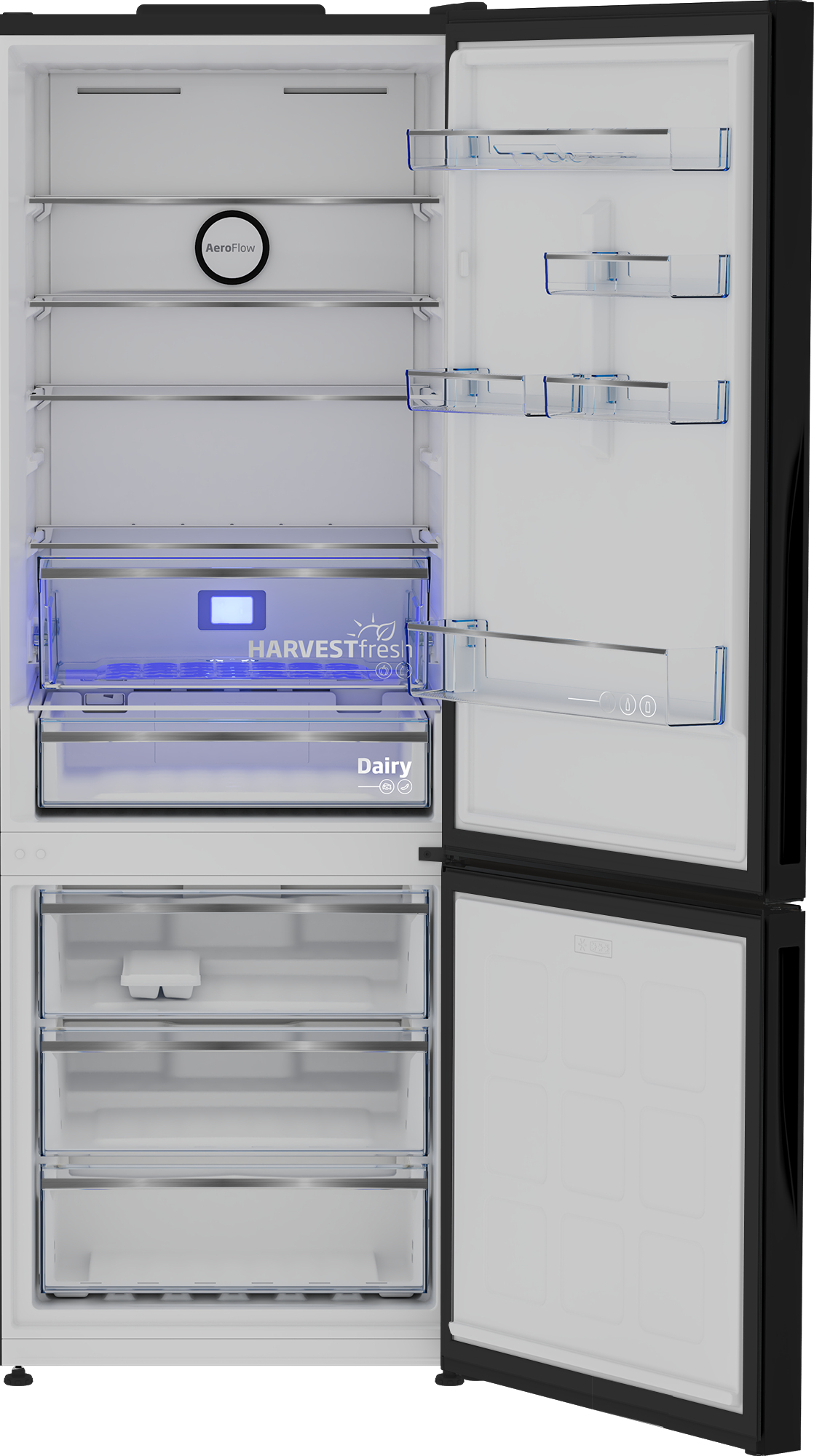 Beko B5RCNE565HGB fridge-freezer Freestanding – image 9