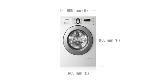 Samsung WF1714YPV/XEN washing machine Front-load – image 2