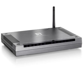 LevelOne WBR-3470B wireless router Grey – image 1