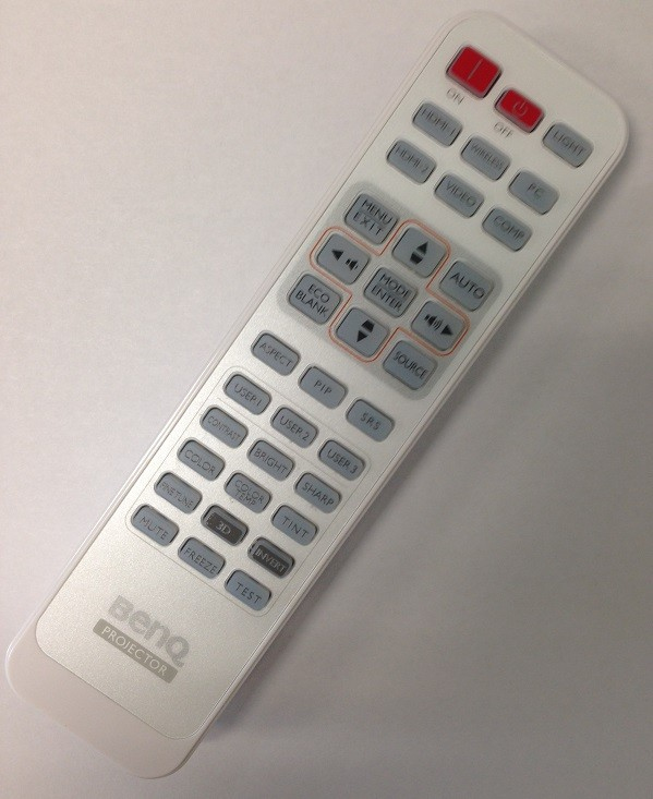 BenQ 5J.J7N06.001 remote control Projector Press buttons – image 2