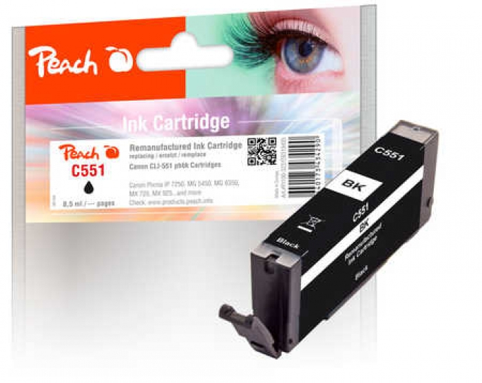 Peach 319435 ink cartridge Compatible Black