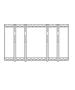 Peerless 2x2 Video Wall Frame