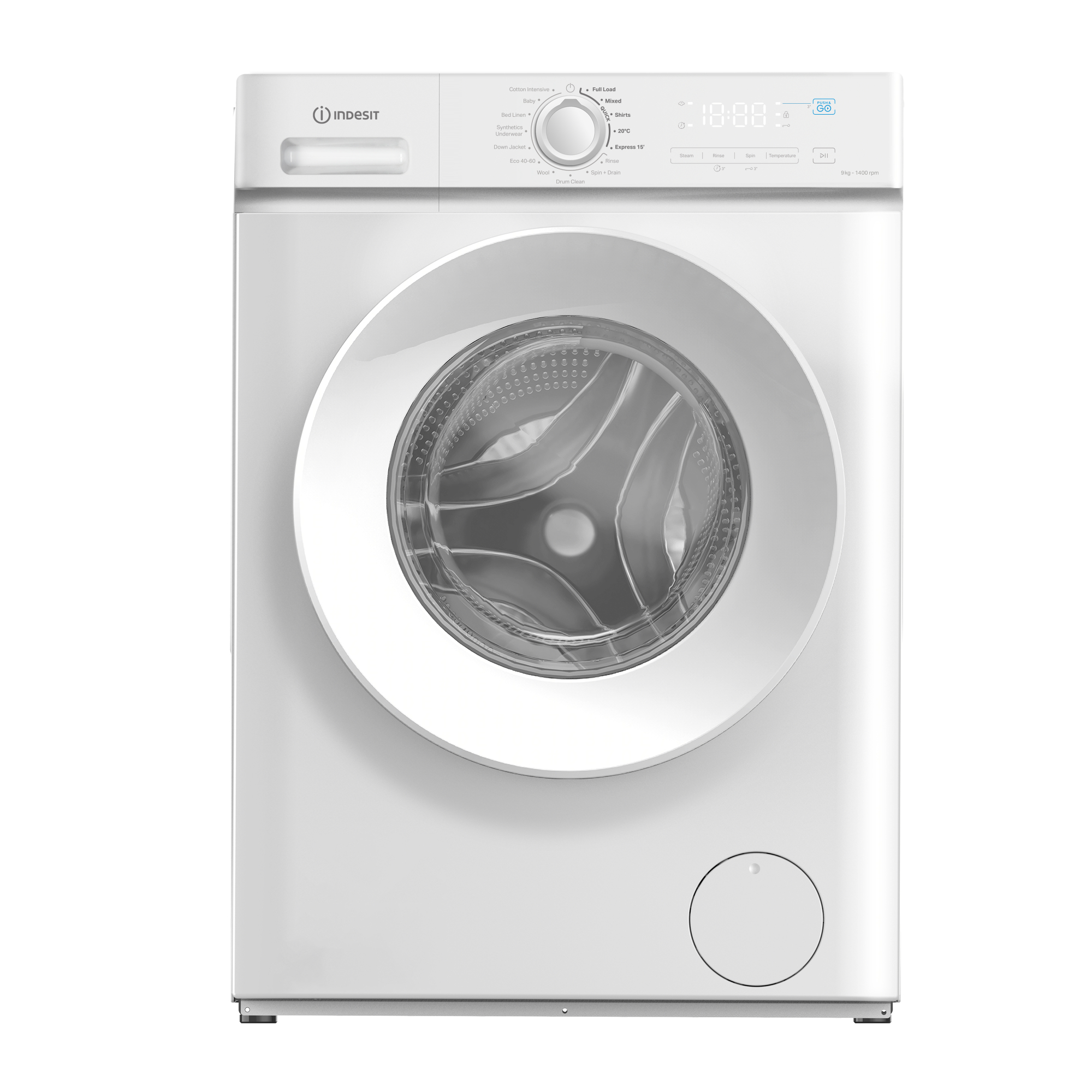 Indesit Push&Go IMA964MYTIMEUK washing machine Front-load
