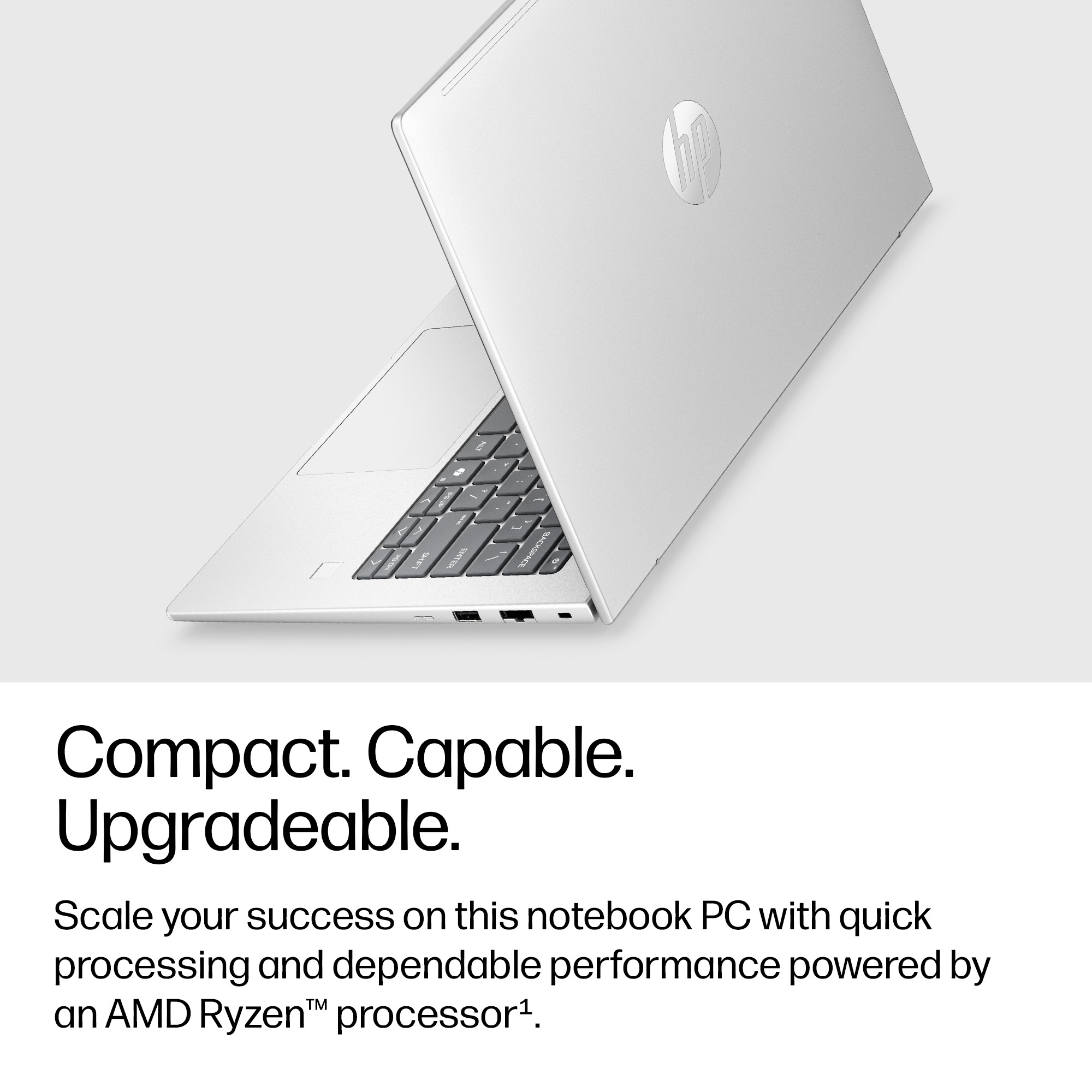HP DX4Z9AT laptop AMD Ryzen™ 5 220 35.6 cm (14″) WUXGA 16 GB DDR5-SDRAM 512 GB SSD Wi-Fi 6E (802.11ax) FreeDOS Silver image 14