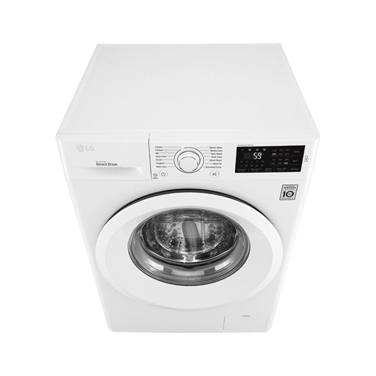 LG F4J5VY3W washing machine Front-load – image 5