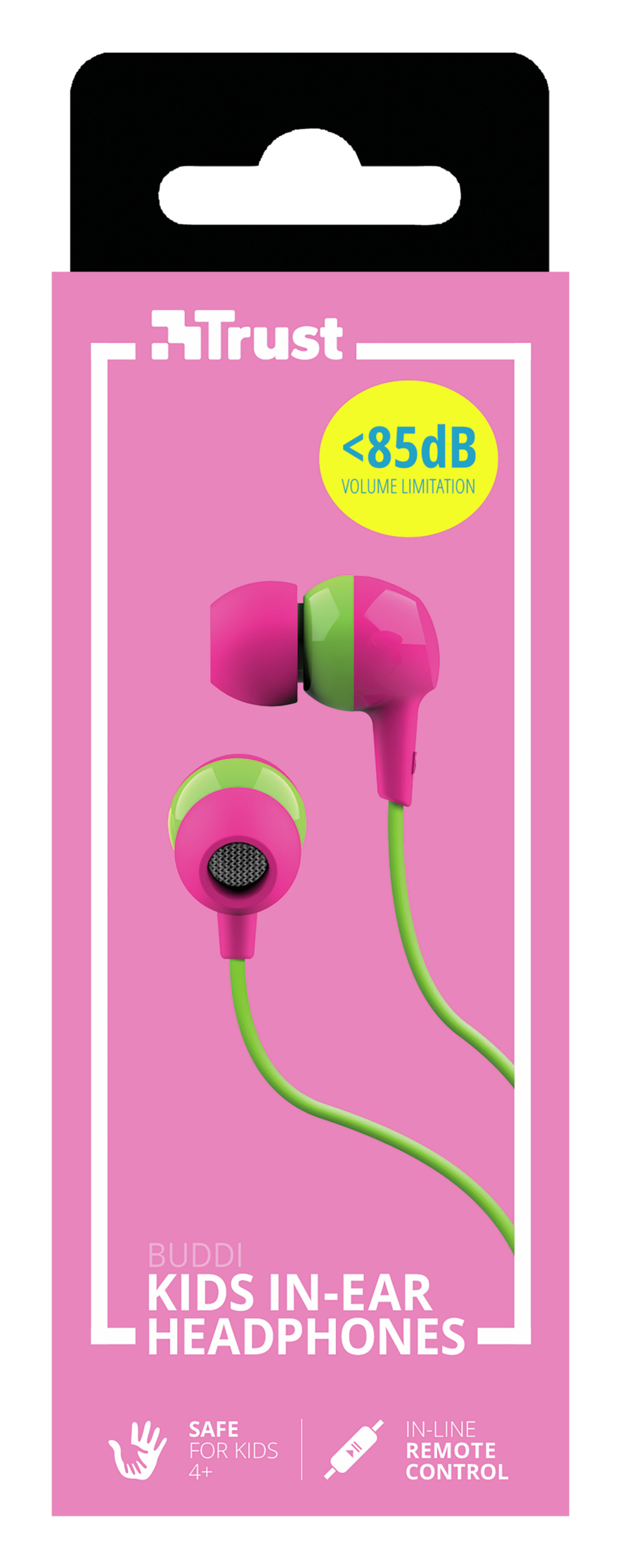 Trust 23420 headphones/headset Wired In-ear Music Green, Pink – image 5