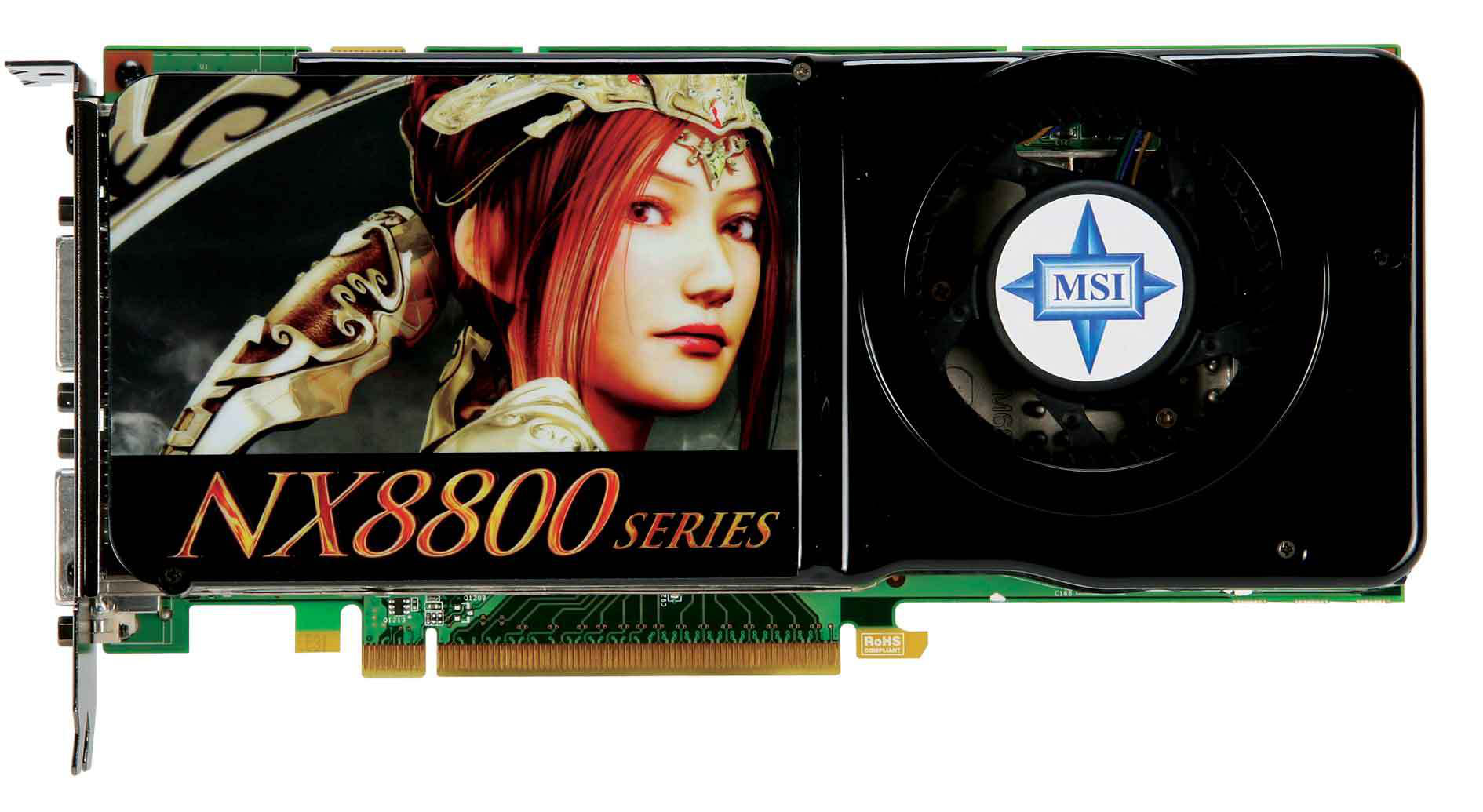 MSI NX8800GTS-T2D512E-OC graphics card GeForce 8800 GTS GDDR3 – image 2