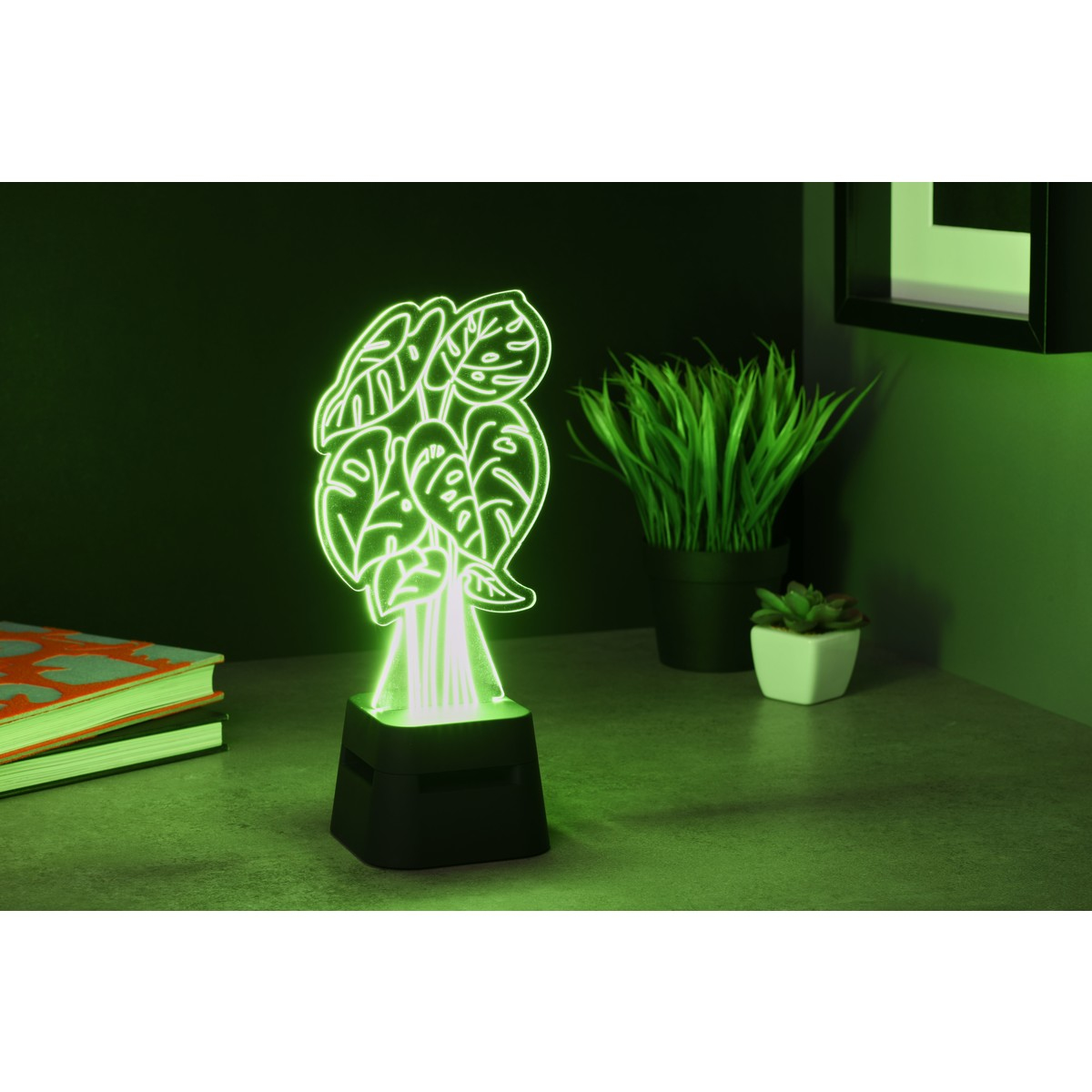 Tech Pop Speaker Bluetooth LED Lights Plant – image 3