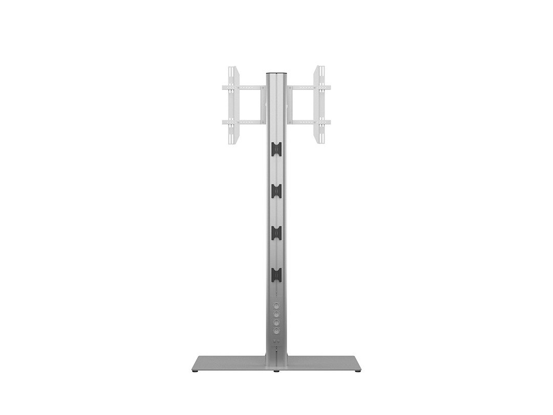 Multibrackets M Public Display Stand 210 HD Single Silver w Floorbase – image 4